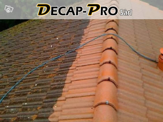 Traitement de toiture, démoussage et entretien des toits